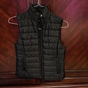LOFT Black Puffer Vest